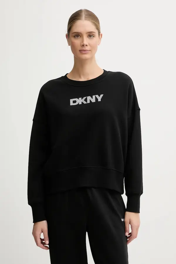 DKNY Bombažen pulover Dkny LOGO TERRY