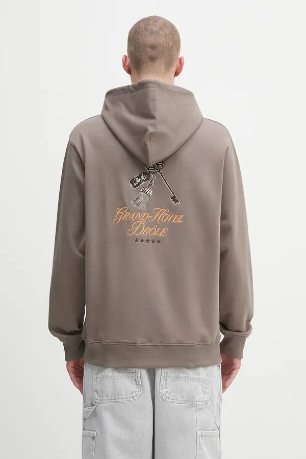 Drôle de Monsieur Bombažen pulover Drôle de Monsieur Le Hoodie Grand HUtel