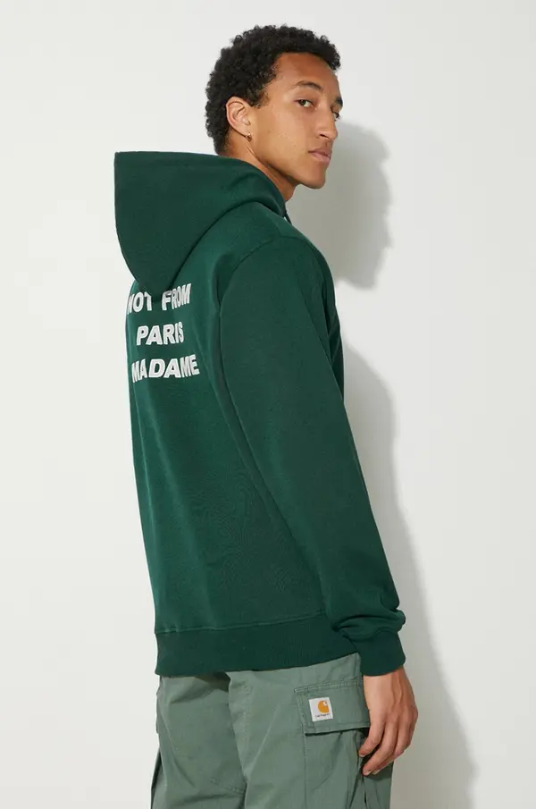 Drôle de Monsieur Bombažen pulover Drôle de Monsieur Le Hoodie Slogan