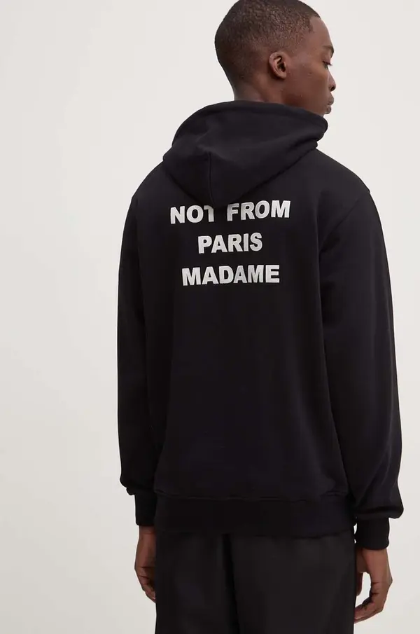 Drôle de Monsieur Bombažen pulover Drôle de Monsieur Le Hoodie Slogan
