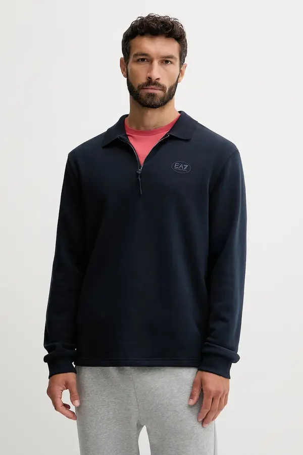 EA7 Emporio Armani Bombažen pulover EA7 Emporio Armani