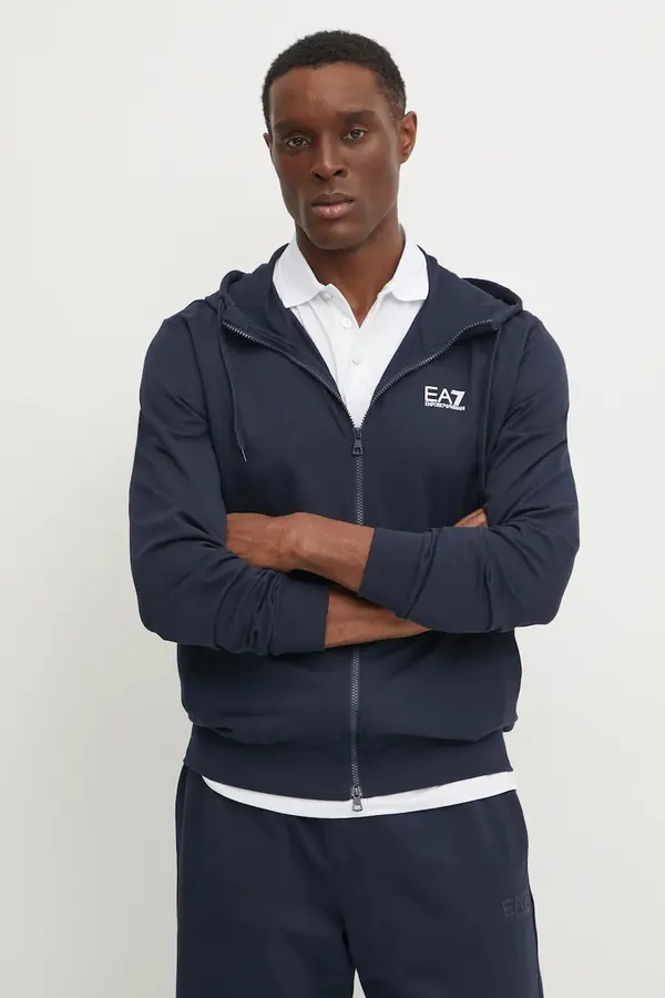 EA7 Emporio Armani Bombažen pulover EA7 Emporio Armani