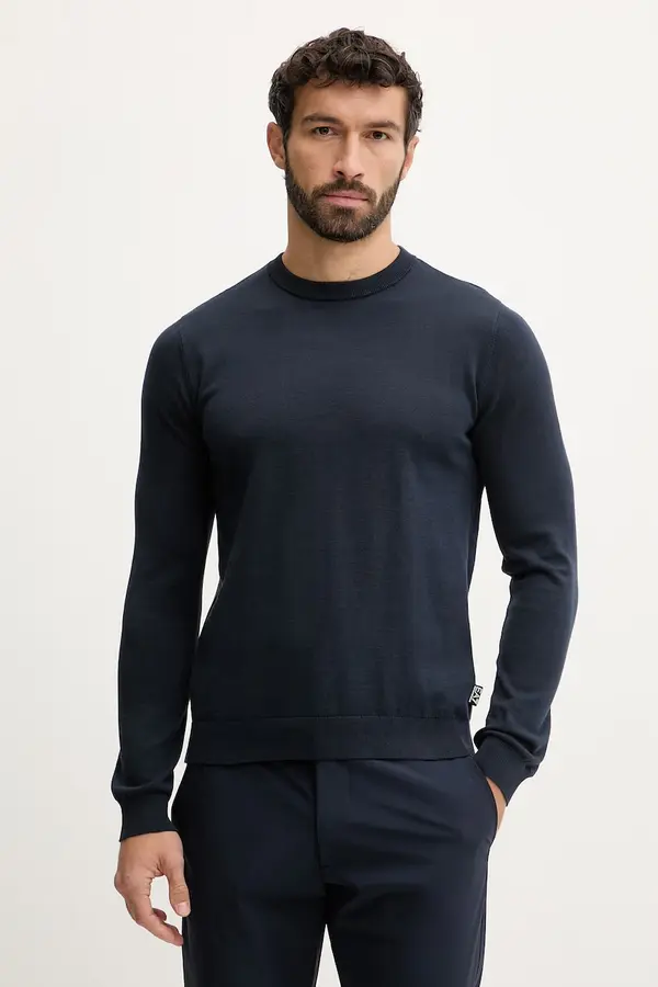 EA7 Emporio Armani Bombažen pulover EA7 Emporio Armani