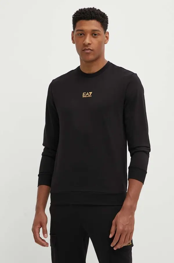 EA7 Emporio Armani Bombažen pulover EA7 Emporio Armani
