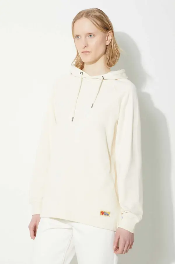 Fjallraven Bombažen pulover Fjallraven Vardag Hoodie W