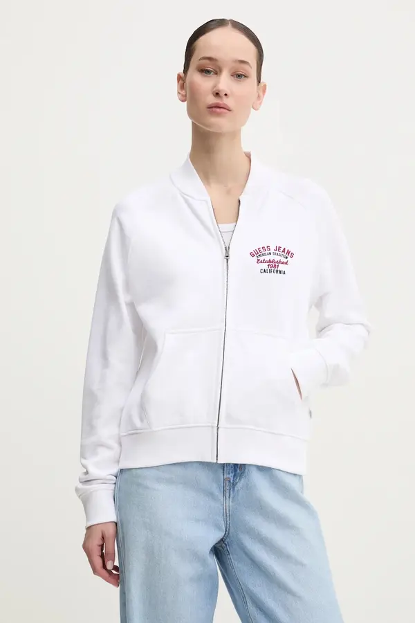 Guess Jeans Bombažen pulover Guess Jeans