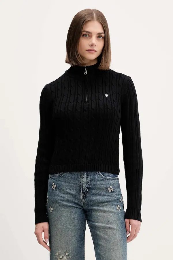 Guess Jeans Bombažen pulover Guess Jeans