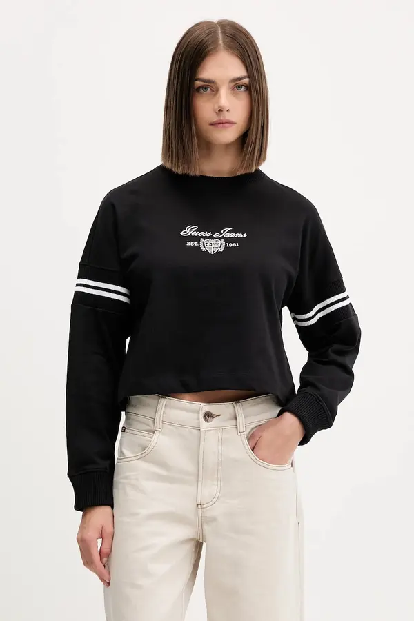 Guess Jeans Bombažen pulover Guess Jeans