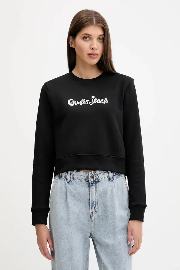 Guess Jeans Bombažen pulover Guess Jeans