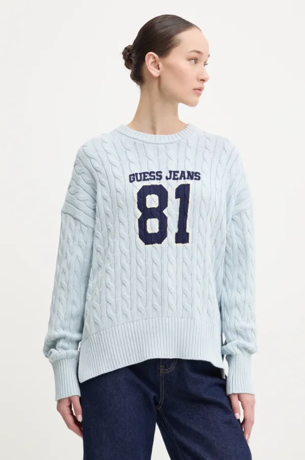 Guess Jeans Bombažen pulover Guess Jeans W5RR48 Z3HM1