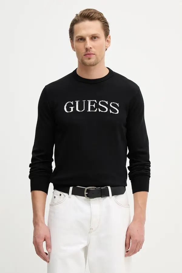Guess Bombažen pulover Guess KANE