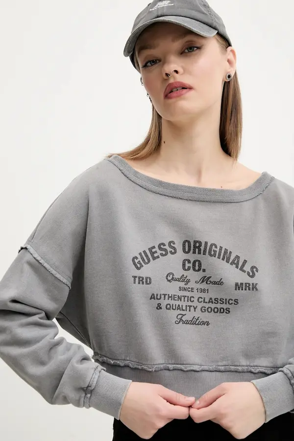 Guess Originals Bombažen pulover Guess Originals