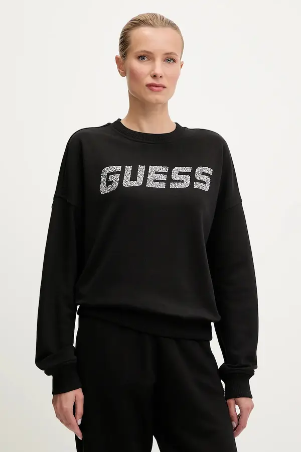 Guess Bombažen pulover Guess PRIMULA