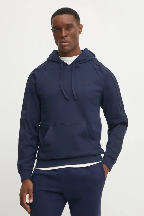 HUGO Bombažen pulover HUGO LIAM Hoodie