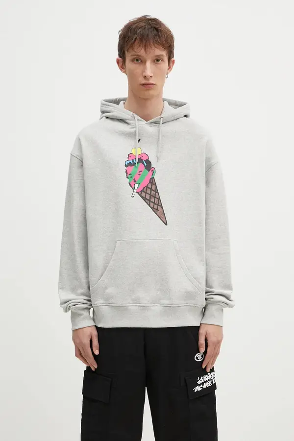 Icecream Bombažen pulover ICECREAM Cone Man Popover Hood