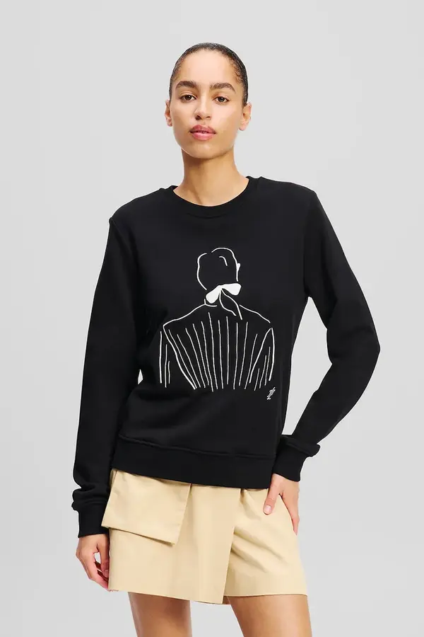 Karl Lagerfeld Bombažen pulover Karl Lagerfeld