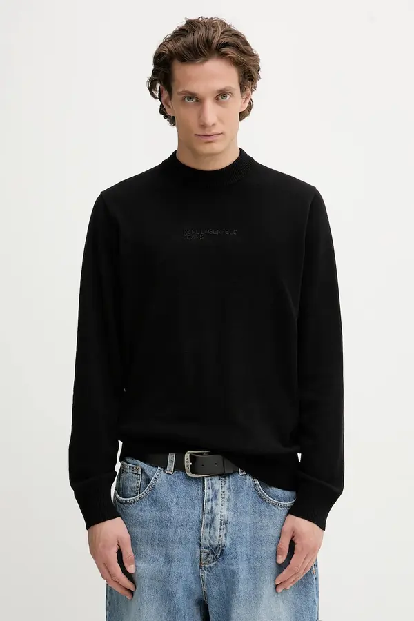Karl Lagerfeld Jeans Bombažen pulover Karl Lagerfeld Jeans