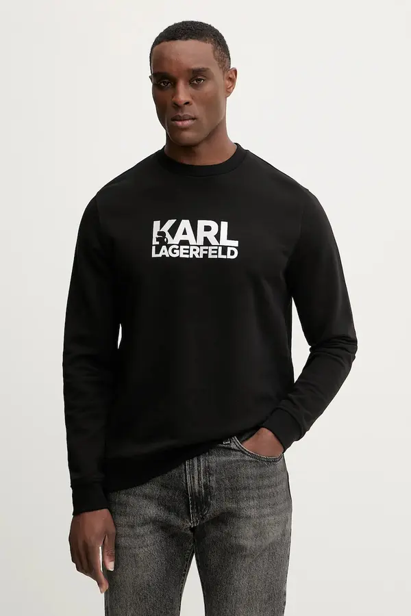 Karl Lagerfeld Bombažen pulover Karl Lagerfeld