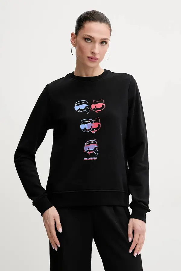 Karl Lagerfeld Bombažen pulover Karl Lagerfeld
