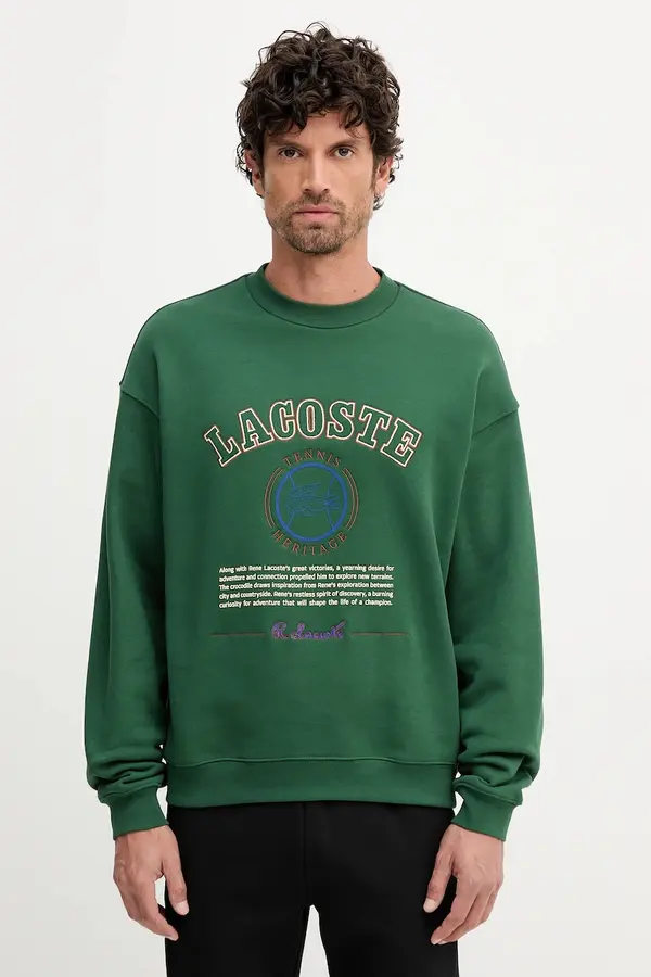 Lacoste Bombažen pulover Lacoste