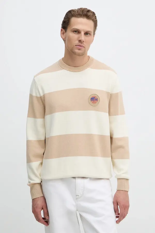 Lacoste Bombažen pulover Lacoste