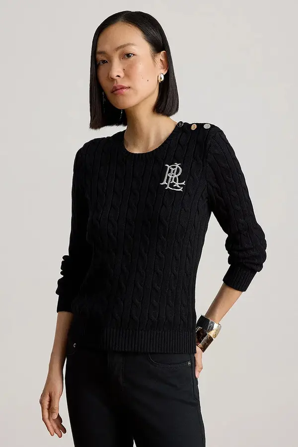 Lauren Ralph Lauren Bombažen pulover Lauren Ralph Lauren