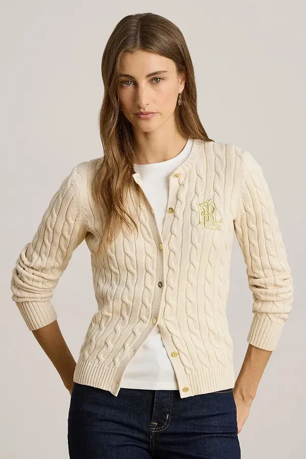 Lauren Ralph Lauren Bombažen pulover Lauren Ralph Lauren