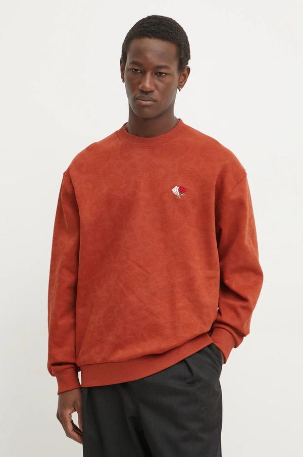 Les Deux Bombažen pulover Les Deux moški, oranžna barva, LDM200174