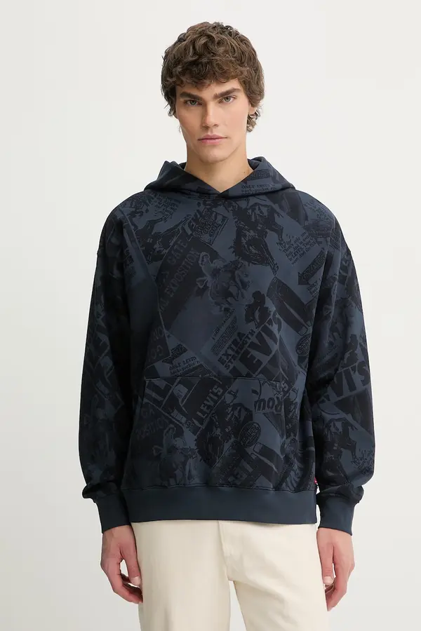 Levi's Bombažen pulover Levi's SUNSET GRAPHIC HOODIE