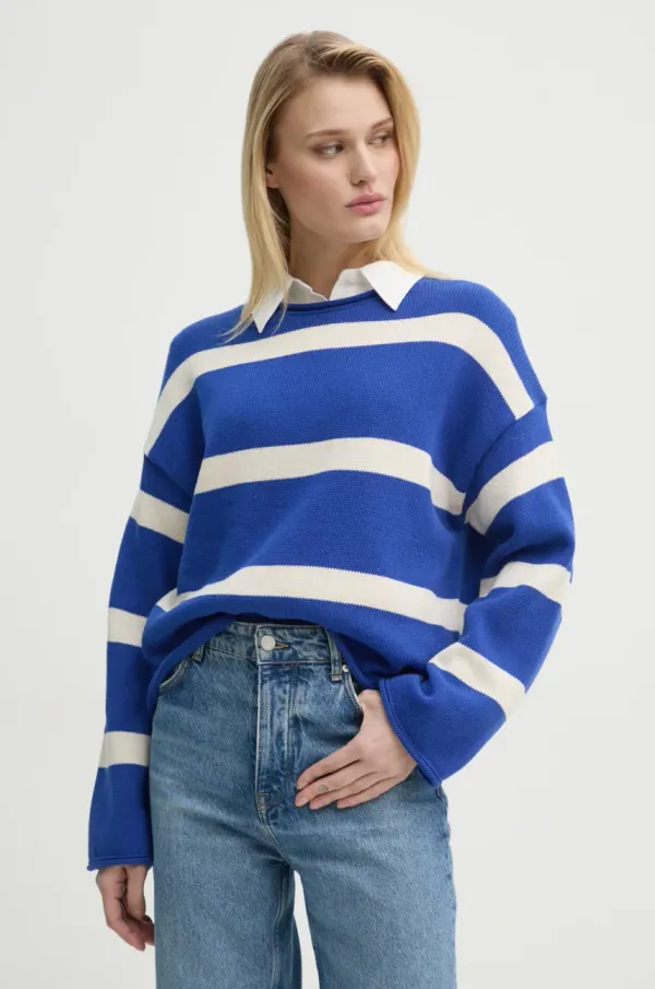 Marc O'Polo Bombažen pulover Marc O'Polo ženski, 502605960047