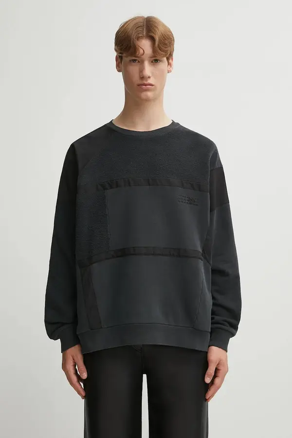 MM6 Maison Margiela Bombažen pulover MM6 Maison Margiela