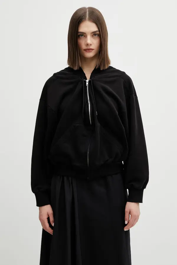 MM6 Maison Margiela Bombažen pulover MM6 Maison Margiela