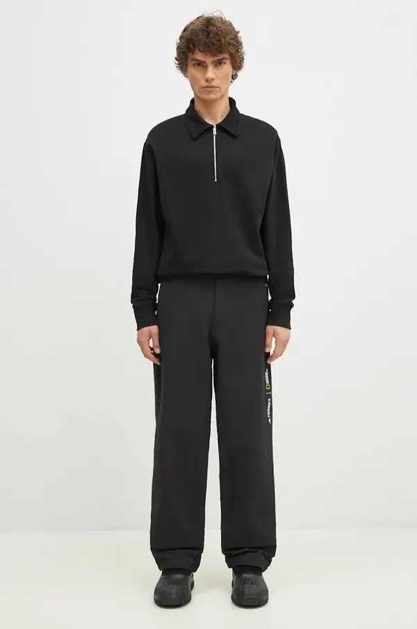 Norse Projects Bombažen pulover Norse Projects Ketel Relaxed Organic NORSE Logo Half Zip