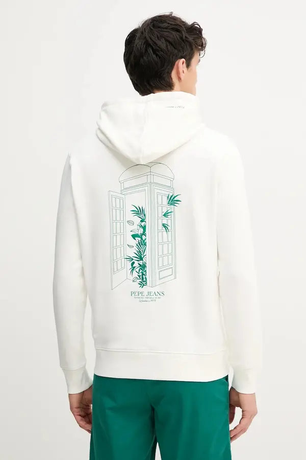 Pepe Jeans Bombažen pulover Pepe Jeans DOMINIC HOODIE