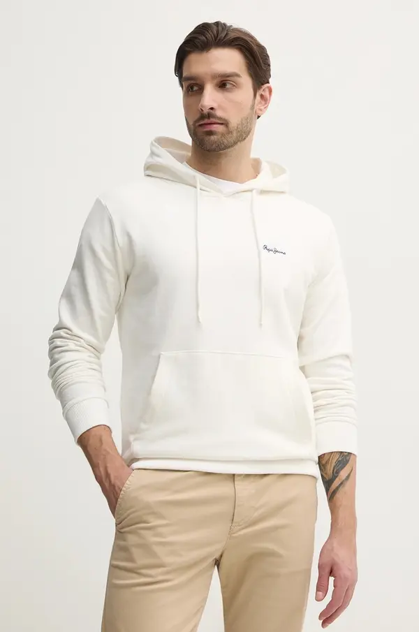 Pepe Jeans Bombažen pulover Pepe Jeans ESSENTIAL HOODIE