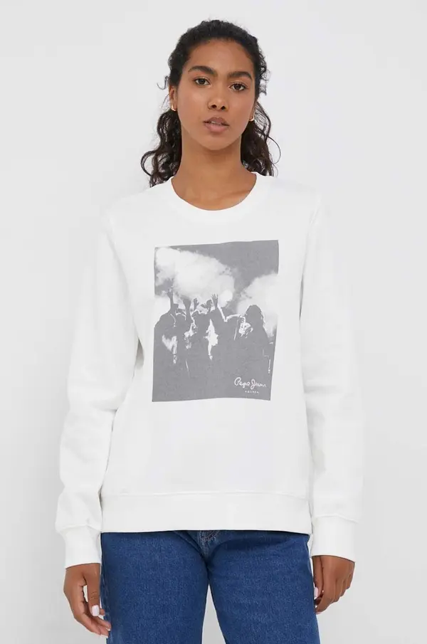 Pepe Jeans Bombažen pulover Pepe Jeans