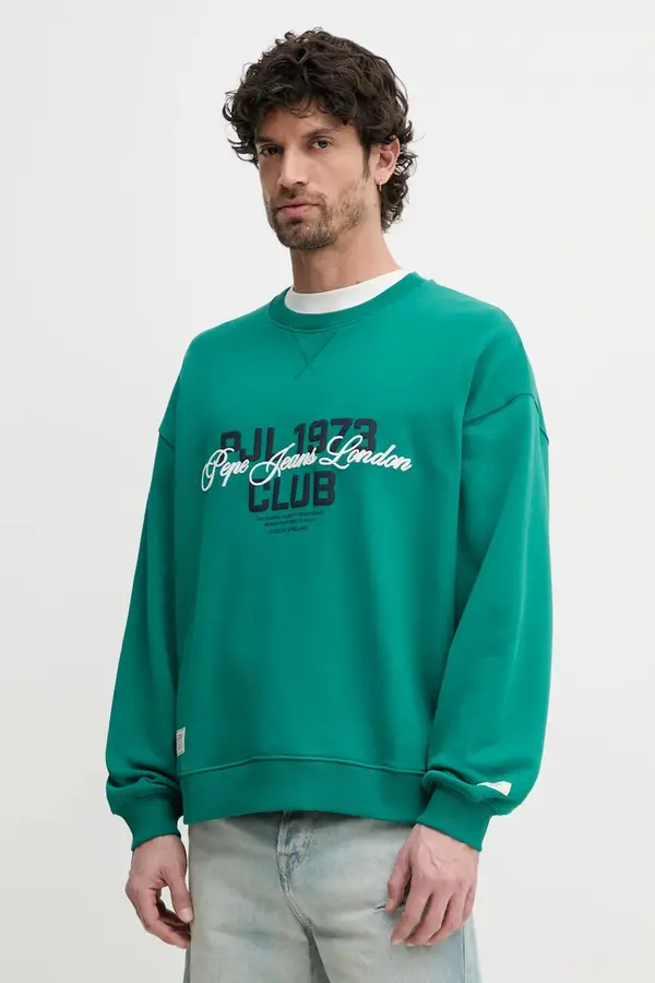 Pepe Jeans Bombažen pulover Pepe Jeans TALBOT CREW