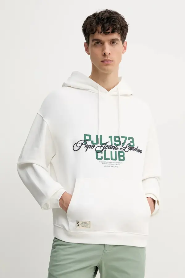 Pepe Jeans Bombažen pulover Pepe Jeans TALBOT HOODIE