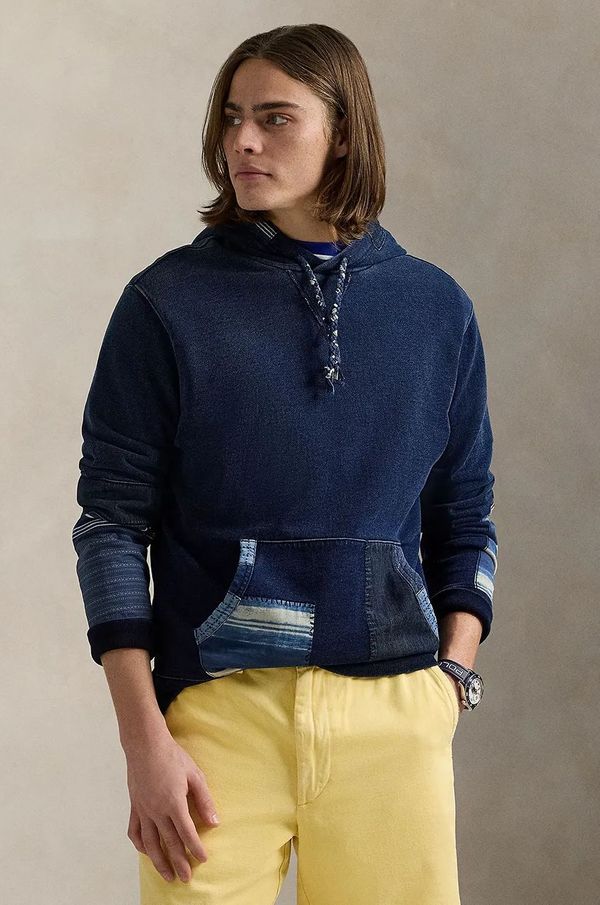 Polo Ralph Lauren Bombažen pulover Polo Ralph Lauren moški, s kapuco, 710958243
