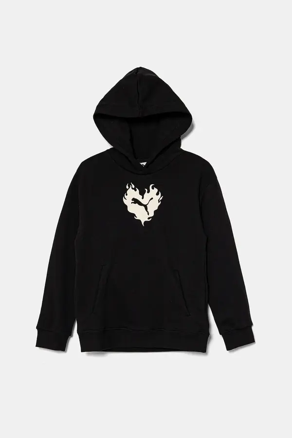 Puma Bombažen pulover Puma FLAMING LOVE Hoodie TR