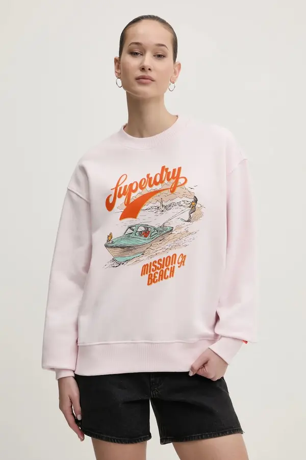 Superdry Bombažen pulover Superdry