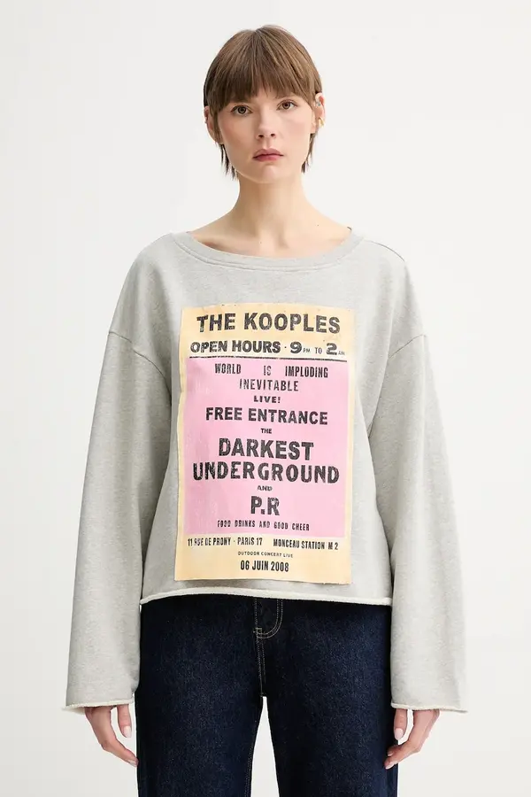 The Kooples Bombažen pulover The Kooples