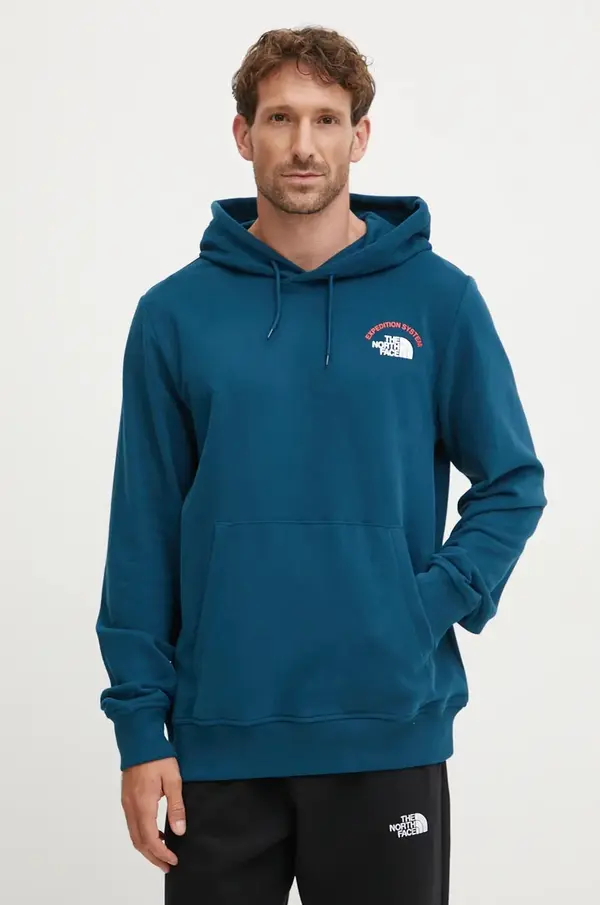 The North Face Bombažen pulover The North Face Expedition System