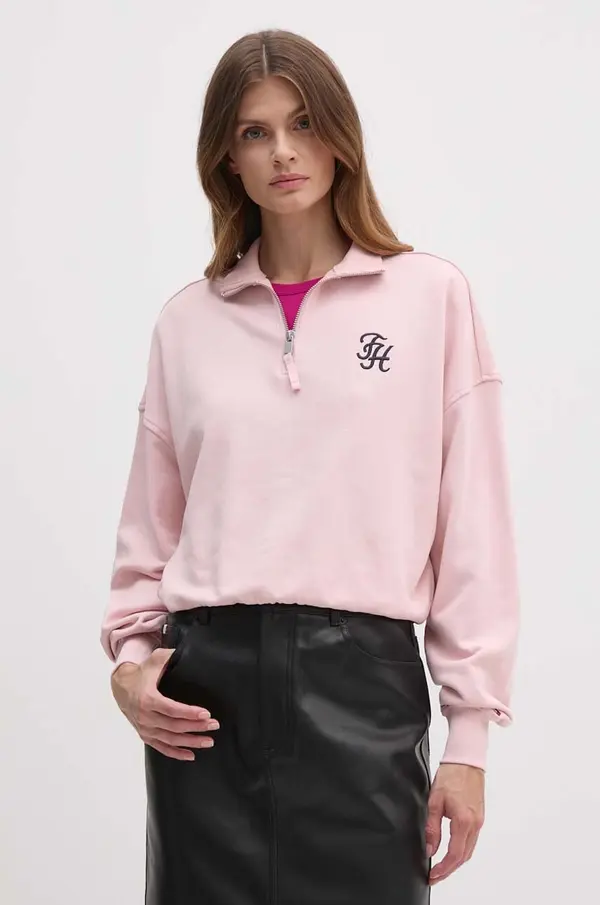 Tommy Hilfiger Bombažen pulover Tommy Hilfiger