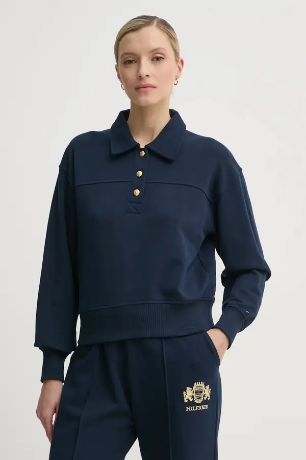 Tommy Hilfiger Bombažen pulover Tommy Hilfiger