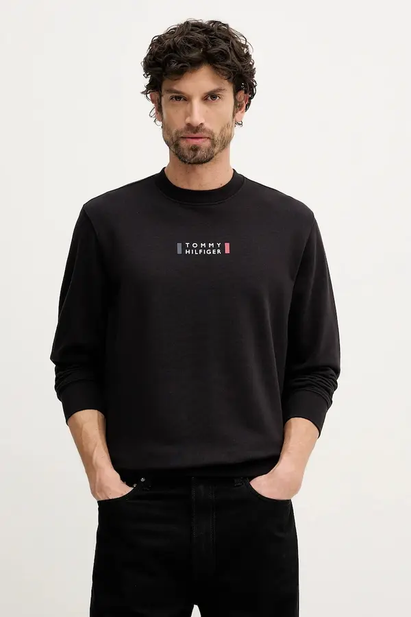 Tommy Hilfiger Bombažen pulover Tommy Hilfiger