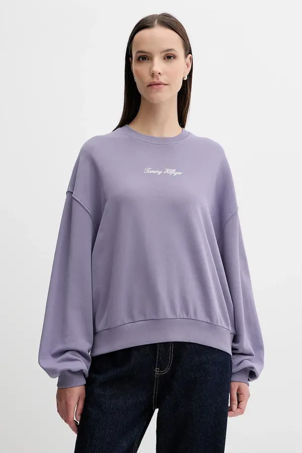 Tommy Hilfiger Bombažen pulover Tommy Hilfiger