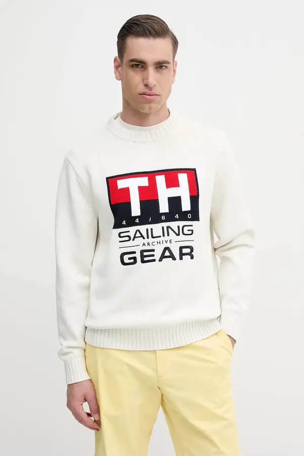 Tommy Hilfiger Bombažen pulover Tommy Hilfiger SAILING