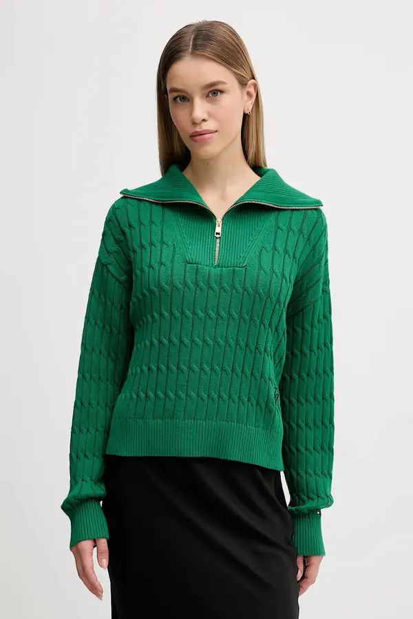 Tommy Hilfiger Bombažen pulover Tommy Hilfiger