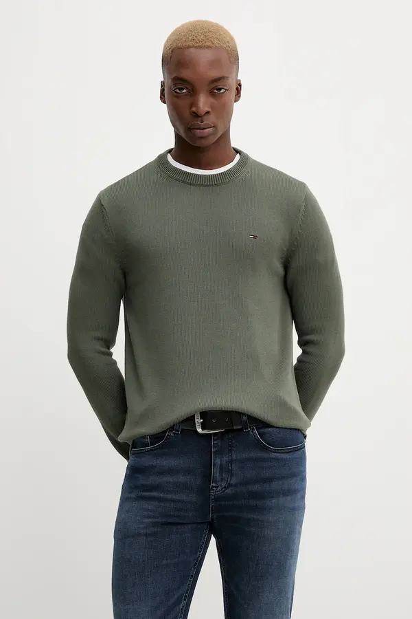 Tommy Jeans Bombažen pulover Tommy Jeans